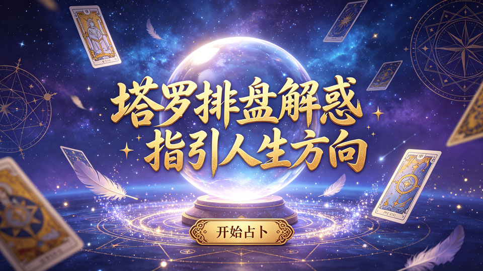 塔罗排盘解惑 指引人生方向 - 塔罗牌在线占卜