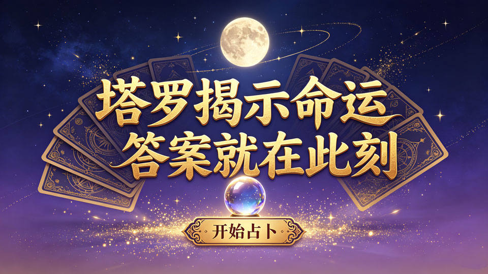 塔罗揭示命运 答案就在此刻 - 在线塔罗抽牌